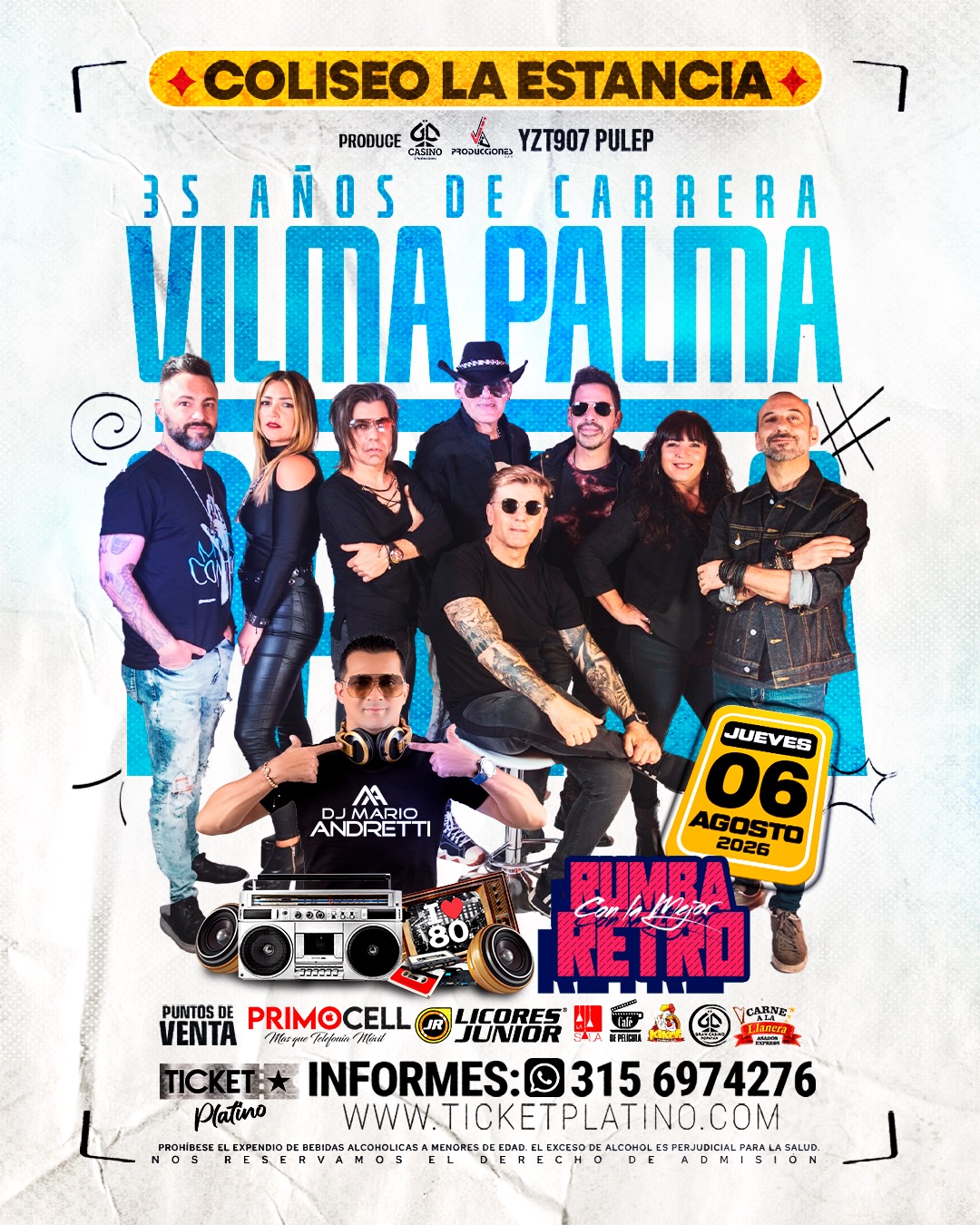 vilma VILMA PALMA EN POPAYÁN - Imagen 1